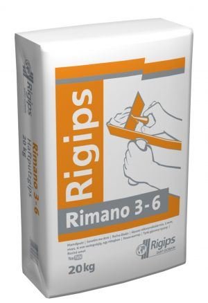 Rigips 3-6 mm beltéri glett