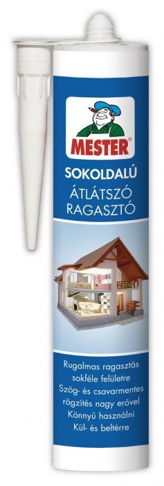 Mester sokoldalú átlátszó ragasztó (0.31 l)