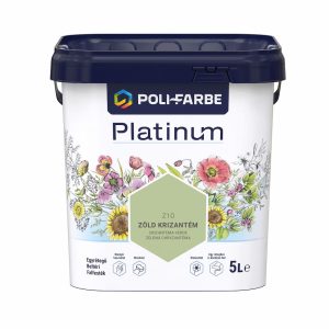 Poli-Farbe Platinum egyrétegű beltéri falfesték 5L
